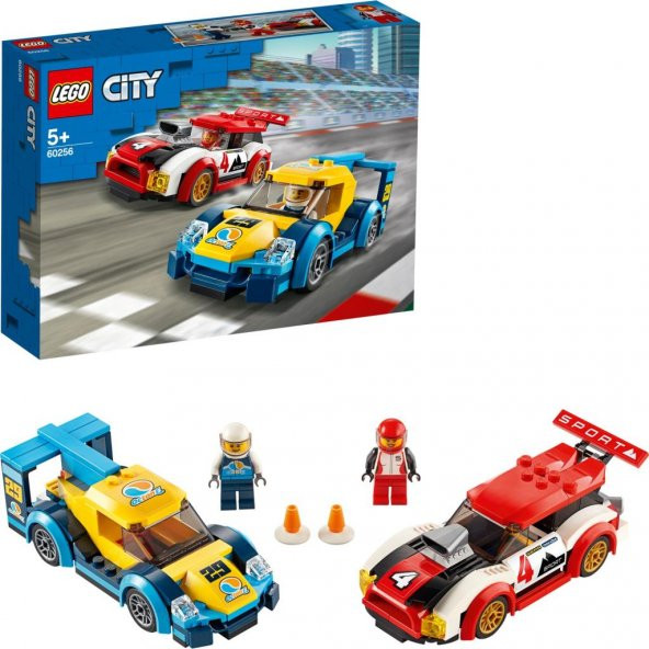 LEGO® City 60256 Yarış Arabaları - Çocuk Oyuncak Araba - 2