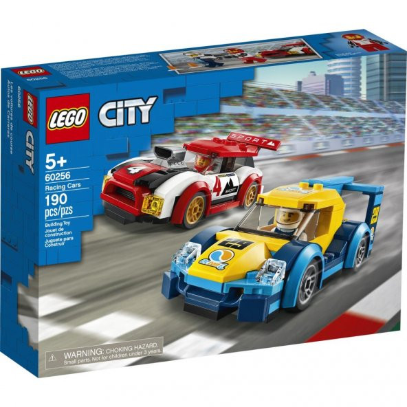 LEGO® City 60256 Yarış Arabaları - Çocuk Oyuncak Araba - 4