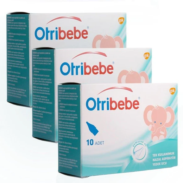 Otribebe Bebek Burun Aspiratörü Yedek Ucu | 3 Adet ürün görseli