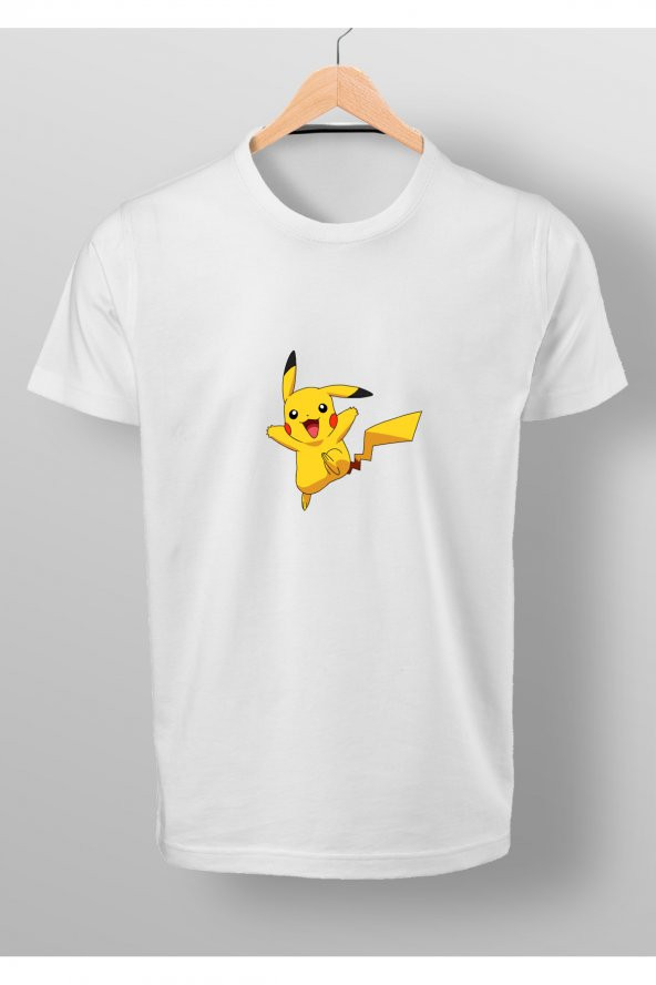 Pika Pika Baskılı T-shirt