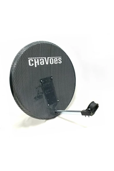 Chavoes Çanak Anten 85CM Delikli Rüzgara Dayanıklı + Tekli LNB (Premium Paket) - 5