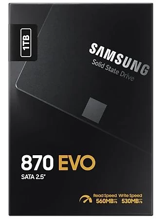 1TB SAMSUNG 870 560/530MB/s EVO MZ-77E1T0BW SSD (Resmi Distribütör Garantili) - 6