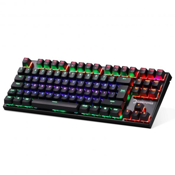 Gamepower Warlock Compact Kırmızı Switch Mekanik Klavye - 2