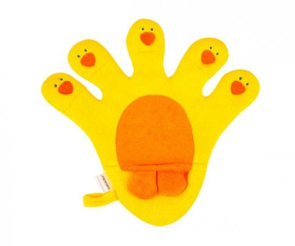 Bebedor Gülen Banyo Kuklası - Sarı