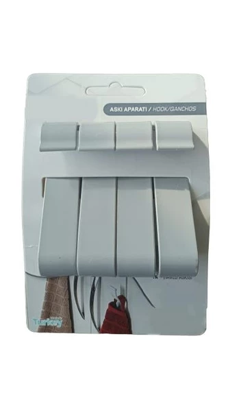 Home Havlupan Askılık 4'lü Bornoz Askılığı Çamaşır Havlupan Askı Aparatı-AY-57 - 9