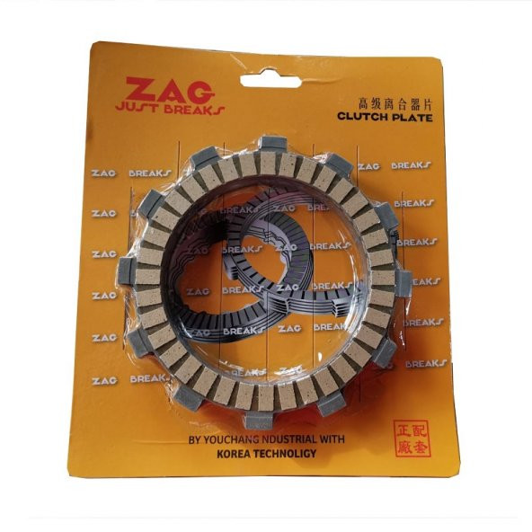 Hyosung GT 250 R Debriyaj Balatası ZAQ ürün görseli 1