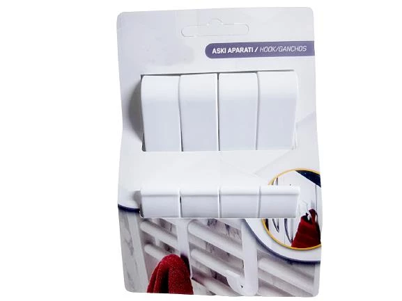 Home Havlupan Askılık 4'lü Bornoz Askılığı Çamaşır Havlupan Askı Aparatı-AY-57 - 3