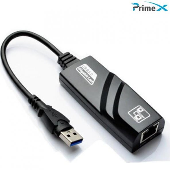 PrimeX PX-2130 Usb 3.0 To RJ45 10/100/1000Mbps Gigabit Ethernet Çevirici - 2