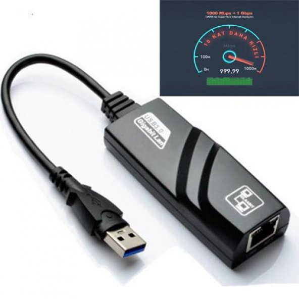 PrimeX PX-2130 Usb 3.0 To RJ45 10/100/1000Mbps Gigabit Ethernet Çevirici - 5