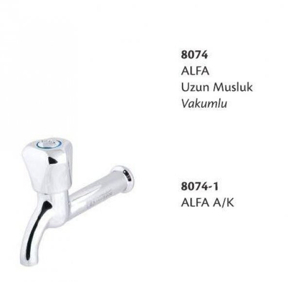 C.M.S.Alfa Uzun Musluk Aç-Kapa Vakumlu