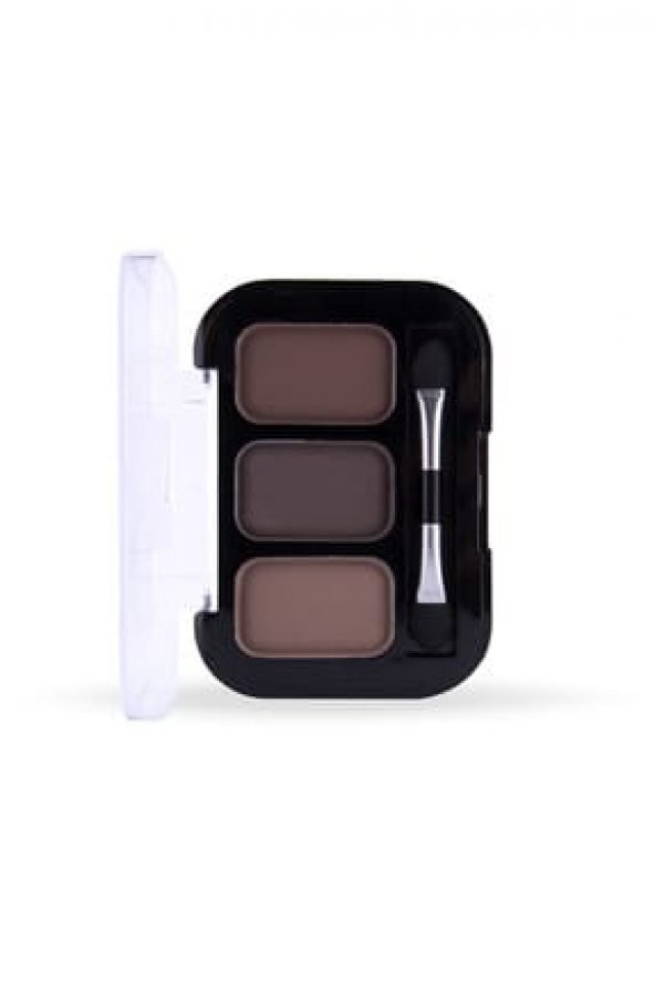 Makeup 3lü Kaş Farı - Eyebrow High-Brow True Color 02 Medium 8681569700314 - 1