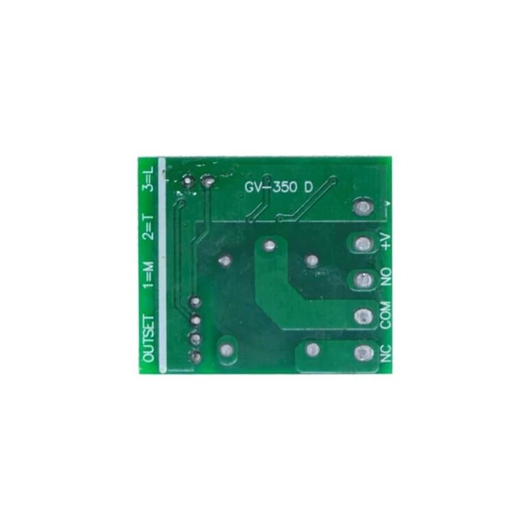 1 Kanal 433 MHz 12V Kablosuz RF Alıcılı Röle Kartı - 2