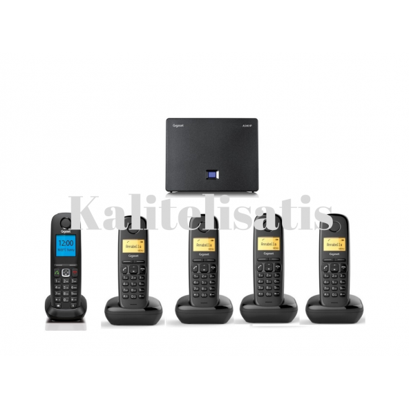 Gigaset Analog & IP 5 Dahili Telsiz Kablosuz Telefon Santrali