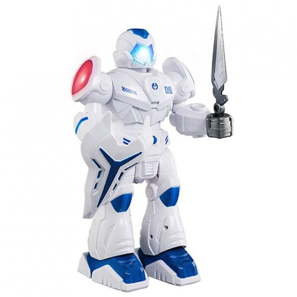 Mech Armor Işıklı Sesli Pilli Robot - 4
