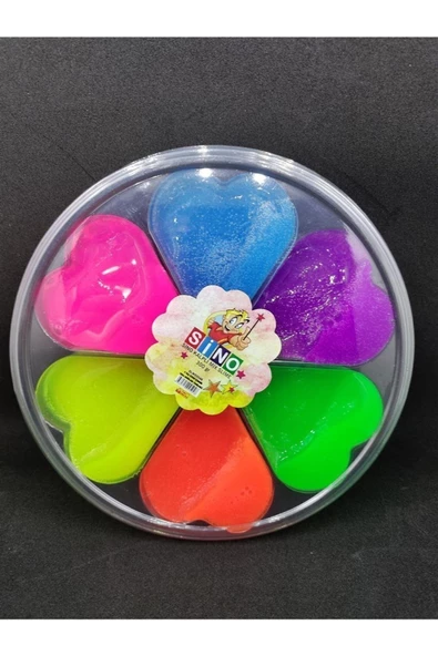 Slms5048 6 Renk Kalpli Mix Slime 5048