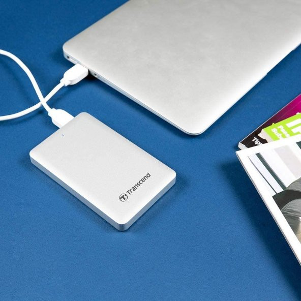 Transcend TS512GSJM500 512GB Thunderbolt/USB 3.0 MAC Taşınabilir SSD - 7