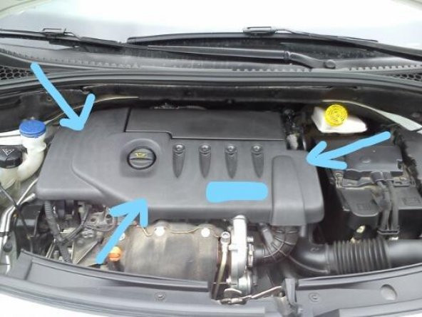Peugeot  1007  1.4 Dizel  (1.4 HDI ) Motor Üst Kapağı   013742 - 5