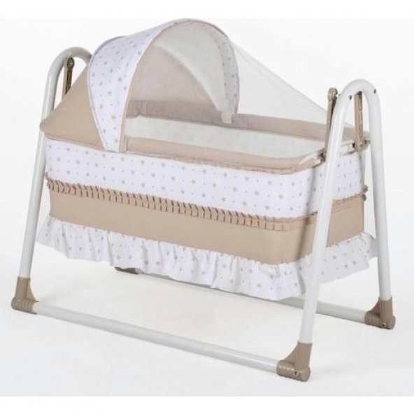 Polly Baby Hilal Portatif Sallanır Sepet Beşik - 2