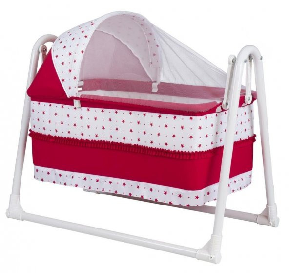 Polly Baby Hilal Portatif Sallanır Sepet Beşik - 3