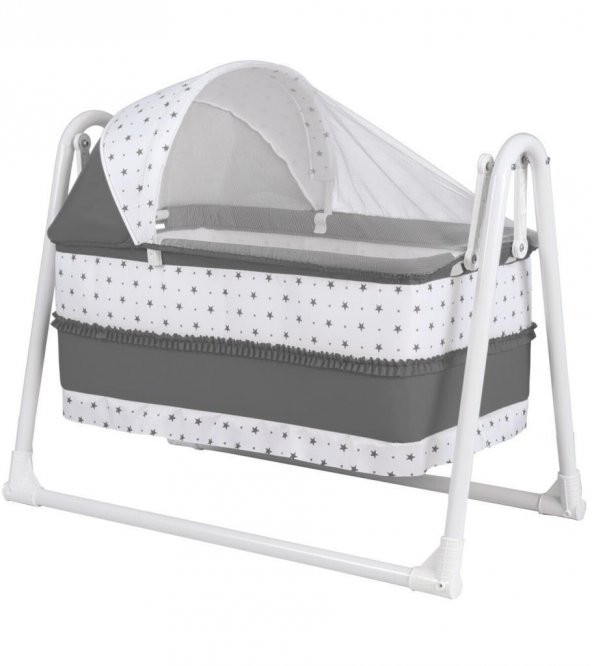 Polly Baby Hilal Portatif Sallanır Sepet Beşik - 4