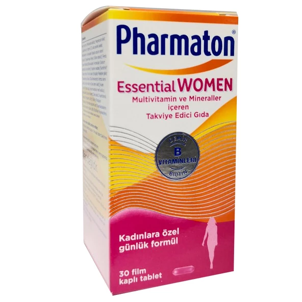 Pharmaton Essential Women Takviye Edici Gıda 30 Tablet