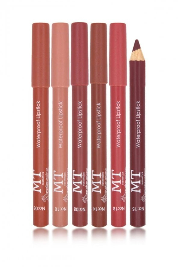 Makeup Matte 6 Lı Yumuşak Ruj Seti 02