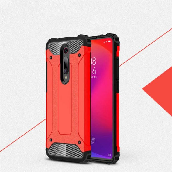 Xiaomi Mi 9T Armor Hybrid Zırh Kalite Kılıf - 8