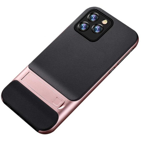 Apple iPhone 12 Pro Max Kılıf Standlı Ultra Koruma Kılıf - 9
