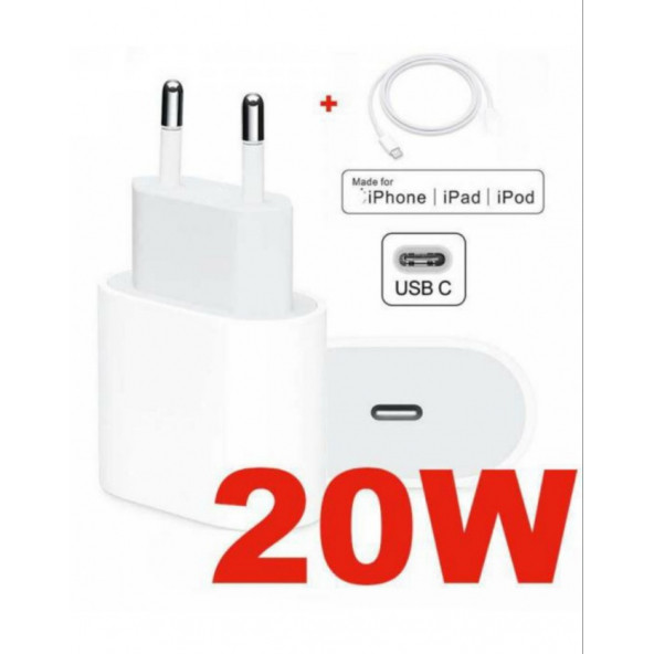 Apple İphone 11/12 Usb-C Şarj Aleti Cihazı 20 W