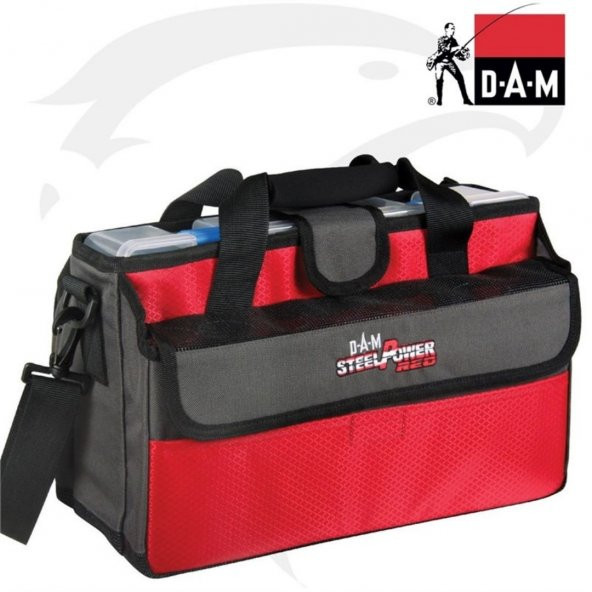 DAM STEELPOWER RED MOBILE TACKLE ÇANTA (8355014)