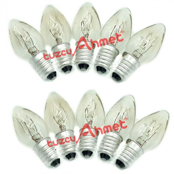 Tuzcu Ahmet Tuz Lamba Ampul 10 Adet