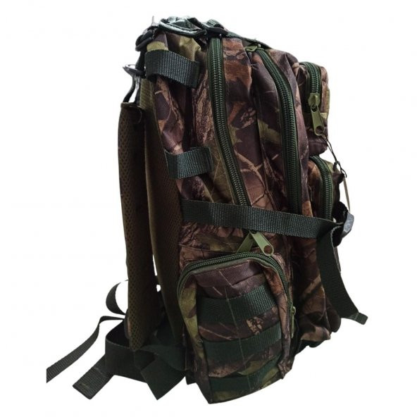 NATO TAKTICAL 35L SIRT ÇANTASI - ORMAN DESEN - 3