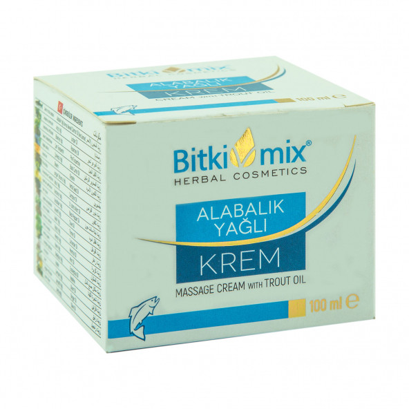 Bitkimix Alabalık Yağlı Krem 100 ml