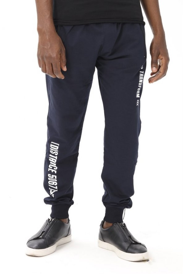 Erkek Eşofman Lacivert Dar Paça