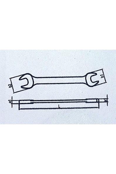 İzeltaş Kombine Anahtar Takımı Kısa Boy (11 MM) - Resim 2