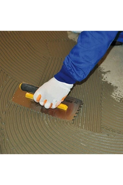 Dekor Seramik Malası Kare Dişli Açık Plastik Saplı 35 Cm - Resim 2