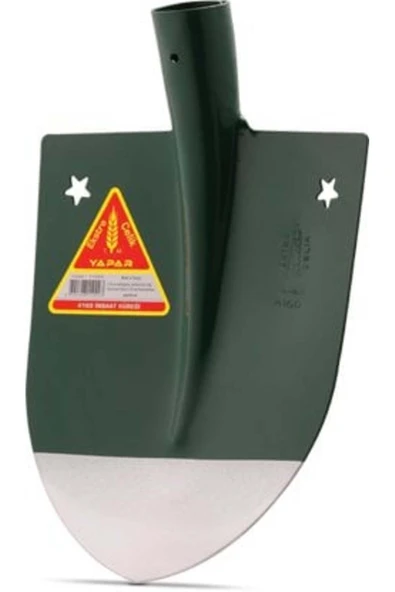 YAPARLAR 4160 İnşaat Küreği 255x280mm - Sapsız ürün görseli