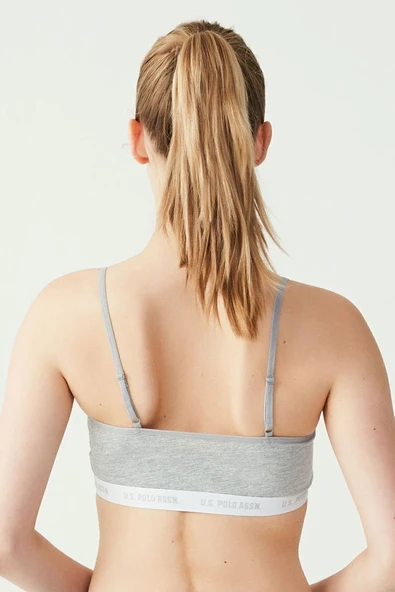 U.S. Polo Assn. Kadın İnce Askılı Cup lu Büstiyer - Resim 8