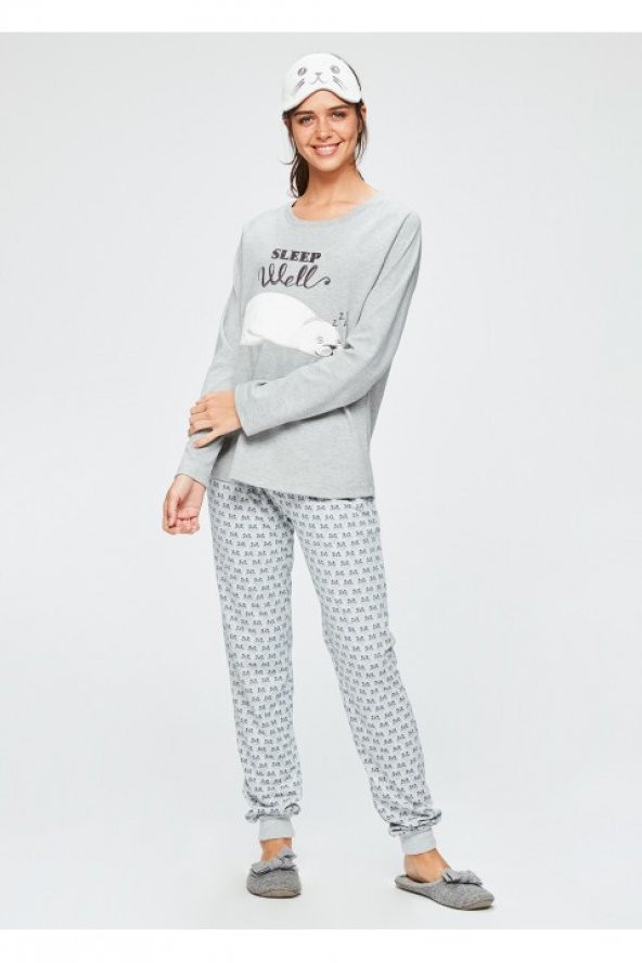Dagi 10722  Bayan Pijama Takım