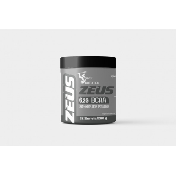Zeus Nutrition BCAA 20:1:1 + Xplode Powder 200 Gr+ Hediye !