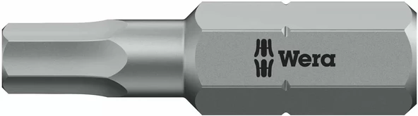 Wera 840/1 Z Hex-Plus Alyan 2,5x25mm Bits 05056310001