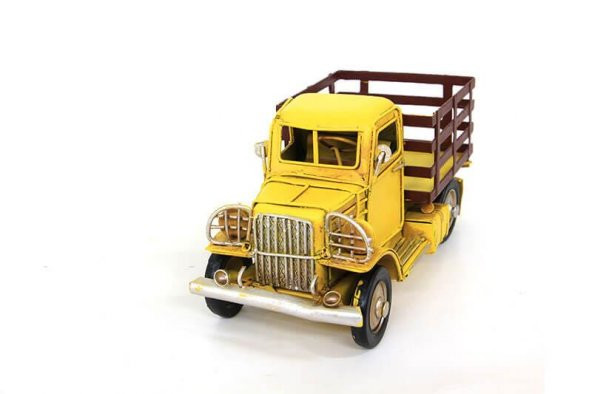 Dekoratif Metal Kamyon Biblo Ev Ofis Hediyelik - 4