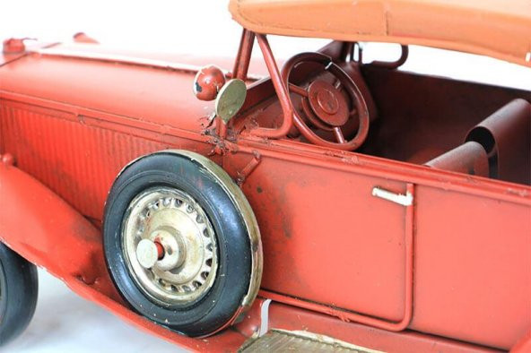 Dekoratif Metal Araba Biblo Ev Ofis Hediyelik - Resim 5