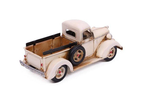 Dekoratif Metal Nostaljik Kamyon Vintage Masaüstü Dekoratif Hediyelik - Resim 3