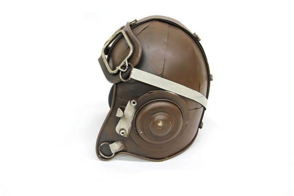 Dekoratif Metal Pilot Kaskı Biblo Hediyelik - Resim 4