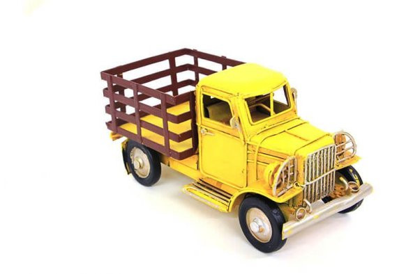 Dekoratif Metal Kamyon Biblo Ev Ofis Hediyelik - 3