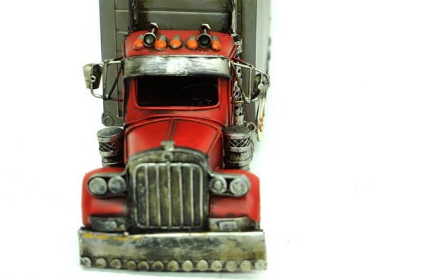 Dekoratif Metal Tır Vintage Biblo Hediyelik - Resim 3