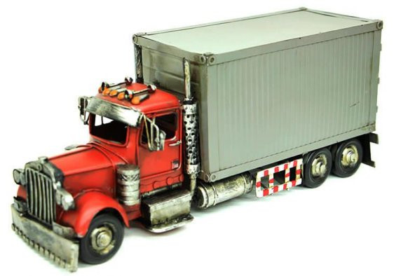 Dekoratif Metal Tır Vintage Biblo Hediyelik - Resim 4