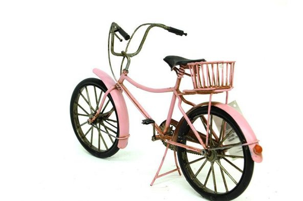 Dekoratif Metal Bisiklet Vintage Biblo Hediyelik - Resim 4