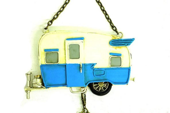 Dekoratif Metal Kapı Yazısı Karavan Vintage Dekoratif Hediyelik - Resim 3